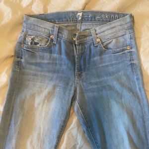 7 For All Mankind distressed vintage jean